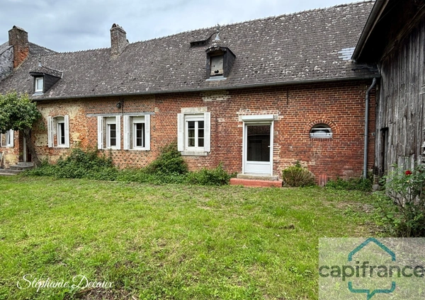 🏡 A VENDRE : Authentique fermette de Thiérache au cœur de Sorbais (02)
