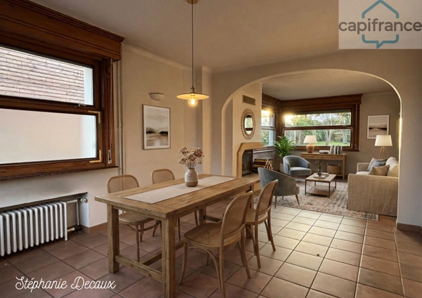 A VENDRE : VALENCIENNES (59) Un bien, mille possibilités : Maison + local professionnel ou logement indépendant ou commerce ou espace bien-être  avec extension possible pour une piscine !