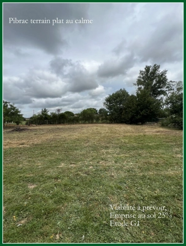 Dpt Haute Garonne (31), à vendre PIBRAC terrain 