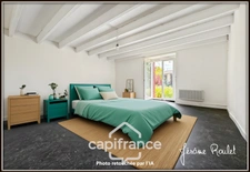 Maison en pierre à vendre 5 pièces 2 chambres Nombreuses Dépendances Terrain 22 400 m² Champigny-En-Rochereau (86)