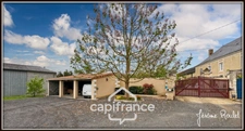 Stone house for sale, 6 rooms, 4 bedrooms + independent studio on 3,260 m² of land with outbuildings, Champigny-En-Rochereau (86)