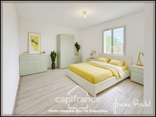 Maison à vendre 4 pièces 3 chambres Garage Terrain 470 m² VOUNEUIL SOUS BIARD (86)