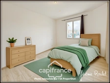 Maison à vendre 4 pièces 3 chambres Garage Terrain 470 m² VOUNEUIL SOUS BIARD (86)