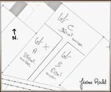 Terrain à vendre de 2 636,00 m² VILLIERS (86) 3 lots de 840 m², 650 m² et 960 m²