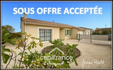 Maison à vendre 4 pièces 3 chambres Garage Terrain 470 m² VOUNEUIL SOUS BIARD (86)