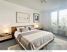 Appartement T4 à vendre, 4 pièces, 1 balcon, 1 parking en sous-sol, 1 cave, accès PMR - PLAISIR (78370)