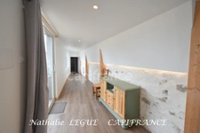 85 BOUIN VENDEE entre CHALLANS, NOIRMOUTIER et PORNIC Maison 58 m²  meublée à louer de suite 3 pièces ,1 chambre, terrasse en bois