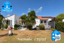 Vendée (85) entre CHALLANS et NOIRMOUTIER BEAUVOIR sur MER  Maison à vendre 8 pièces , 160 m², 4 chambres , 1 bureau ,3 WC garage terrain clos 1543m²
