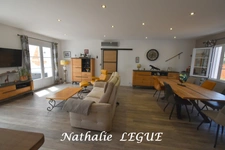 Vendée (85) entre CHALLANS et NOIRMOUTIER BEAUVOIR sur MER  Maison à vendre 8 pièces , 160 m², 4 chambres , 1 bureau ,3 WC garage terrain clos 1543m²
