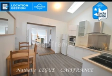 85 BOUIN VENDEE entre CHALLANS, NOIRMOUTIER et PORNIC Maison 58 m²  meublée à louer de suite 3 pièces ,1 chambre, terrasse en bois