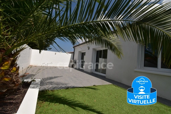 VENDEE LA BARRE DE MONTS  (85) Maison à vendre 5 pièces , 3 chambres , 366 m² terrain clos, 93 m² garage, proche NOIRMOUTIER 