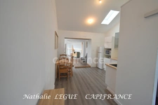 85 BOUIN VENDEE entre CHALLANS, NOIRMOUTIER et PORNIC Maison 58 m²  meublée à louer de suite 3 pièces ,1 chambre, terrasse en bois
