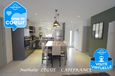 VENDEE LA BARRE DE MONTS  (85) Maison à vendre 5 pièces , 3 chambres , 366 m² terrain clos, 93 m² garage, proche NOIRMOUTIER 