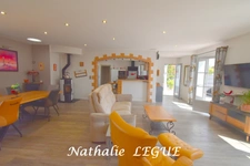 Vendée (85) entre CHALLANS et NOIRMOUTIER BEAUVOIR sur MER  Maison à vendre 8 pièces , 160 m², 4 chambres , 1 bureau ,3 WC garage terrain clos 1543m²