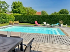 Maison familiale 5 pièces 130m2 4 chambres, piscine chauffée