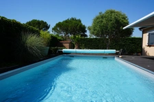 Maison plain pied avec piscine . 1h de Bordeaux, 3h de Paris 