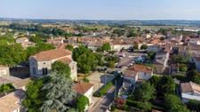 Terrain constructible à CLAIRAC (47) , 1h de Bordeaux , 3h30 de Paris en train