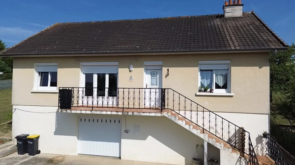 Maison 3 chambres grand jardin et garage 
