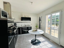 House built in 2010, single storey - 4 bedrooms - garage and large garden