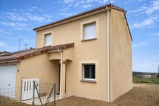 Maison 3 chambres, jardin, et garage