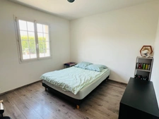 House built in 2010, single storey - 4 bedrooms - garage and large garden