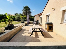 House built in 2010, single storey - 4 bedrooms - garage and large garden