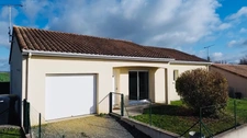 Maison plain pied 3 chambres et jardin