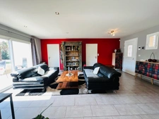 House built in 2010, single storey - 4 bedrooms - garage and large garden