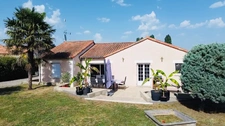 House built in 2010, single storey - 4 bedrooms - garage and large garden