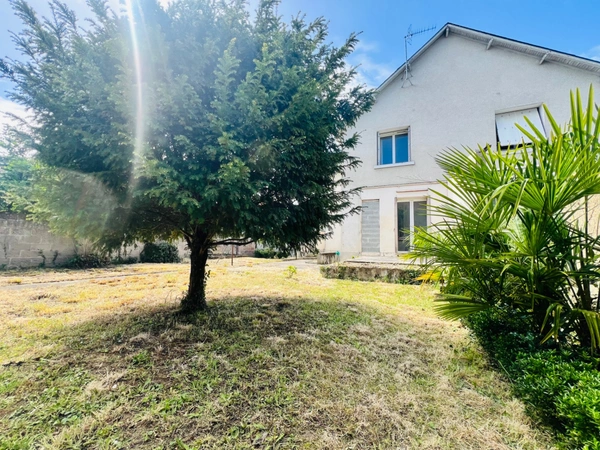 Maison 80m² avec jardin, garage, sous sol complet