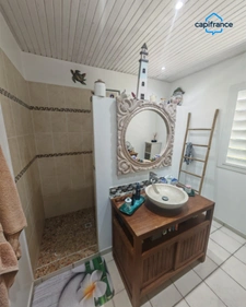 We fell in love with this 5-room villa on 2 levels at Anse à L'Ane in Trois-Ilets.                                                       