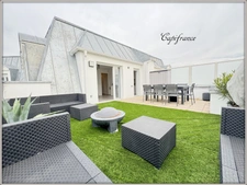 Appartement à vendre 3 pièces dernier étage asceseur  grande terrasse