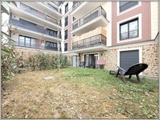 Gagny (93) — Appartement à louer 2 pièces meublé récent avec Jardin privatif de 50 m² + Parking