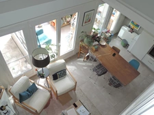 Dpt Ain (01), à vendre BOURG EN BRESSE, appartement T5 de 113 m² en duplex avec véranda, terrasse, jardin privatif et garage