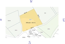 Terrain 4580m2 SAUVIAT-63120 secteur très calme et naturel