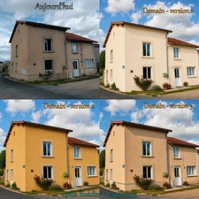 Maison avec 4 chambres – terrain clôturé – deux terrasses - PUY GUILLAUME (63290)