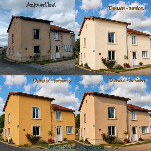 Maison avec 4 chambres – terrain clôturé – deux terrasses - PUY GUILLAUME (63290)