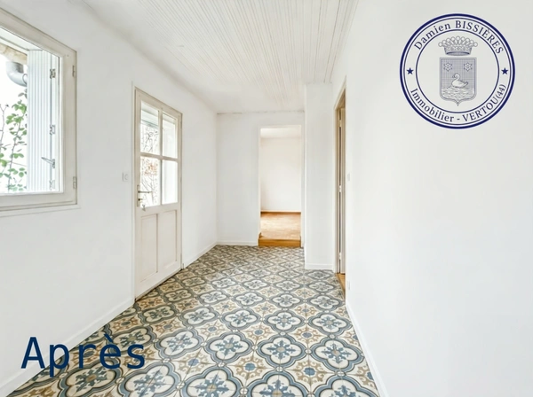 🏡 Vue Église Saint-Martin : Maison de ville avec jardin et accord pour surélévation - Rénovation "Zéro carbone"