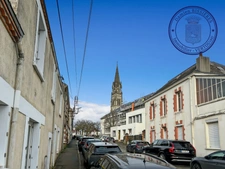 ? Vue Église Saint-Martin : Maison de ville avec jardin et accord pour surélévation - Rénovation "Zéro carbone"