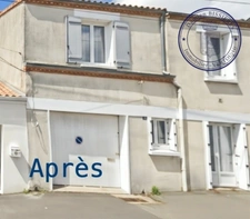 🏡 Vue Église Saint-Martin : Maison de ville avec jardin et accord pour surélévation - Rénovation "Zéro carbone"
