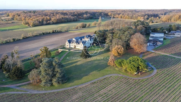 Château/vignoble d’appelation “Saumur” rénové. Idéal pour mariages et évènementiel.