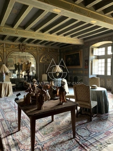 Superbe château Renaissance en Anjou.