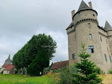 Splendide Château Médiéval Classé - Château se distingue par son élégance sur un domaine d’environ 13 hectares mêlant bois, prairies. 