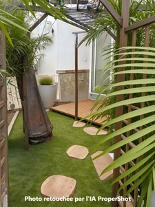 Appartement T3 avec jardin à Boucan Canot