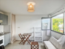 🏡 STUDIO RÉNOVÉ – MEUBLÉ & ÉQUIPÉ – VUE MONTAGNE – RÉSIDENCE ARGAN  99 000 € – LA POSSESSION