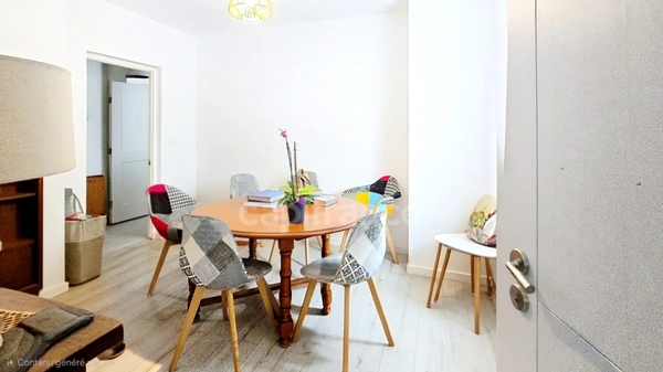 Appartement 3 pièces rénové avec jardin à Taninges