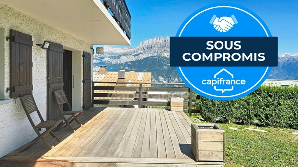 Superbe appartement 2 pièces, vue exceptionnelle sur le Mont-Blanc - CORDON (74)