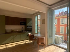 Belle époque, balcon avec aperçu mer