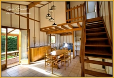 LANTON – BASSIN D'ARCACHON - Chalet bois 3 pièces dans un PRL recherché, à deux pas du Bassin