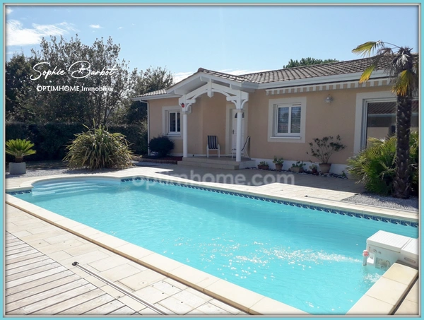 BASSIN D'ARCACHON - Coeur de GUJAN-MESTRAS - Maison familiale 4 chambres avec grand garage et piscine 